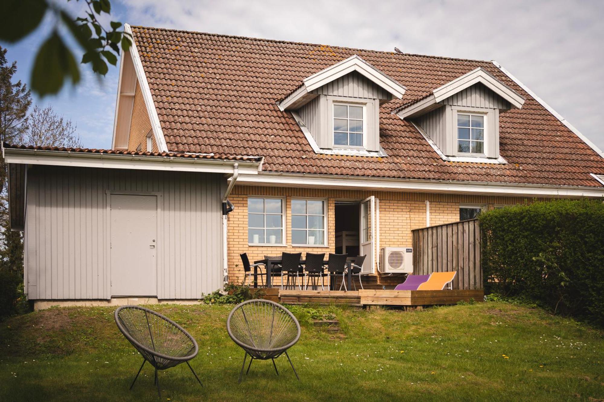 Ferienwohnung Rymligt Radhus Med Tradgard & Parkering Skurup Zimmer foto