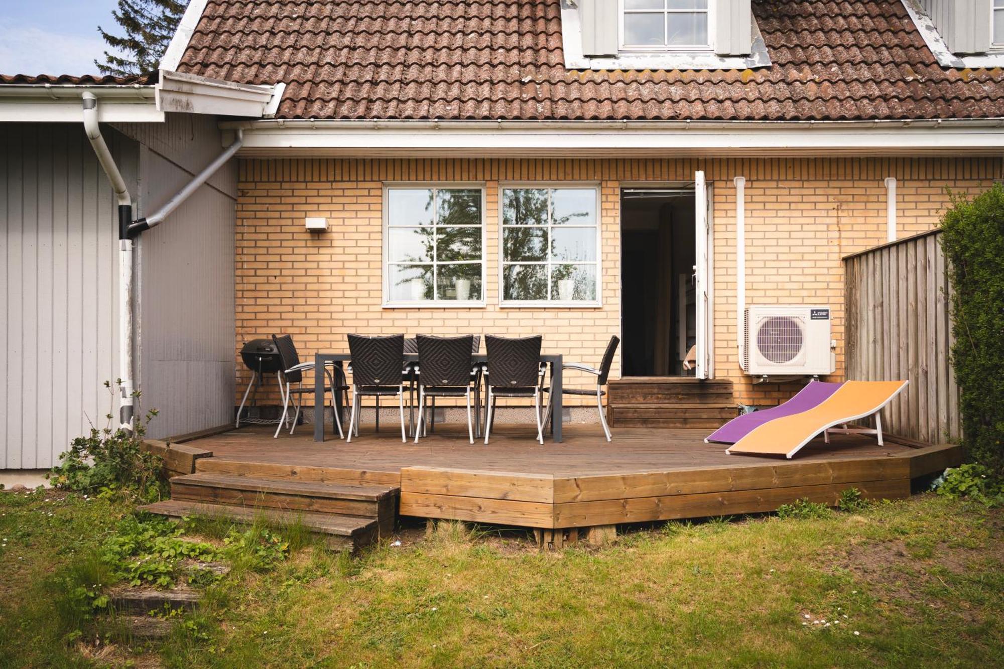 Ferienwohnung Rymligt Radhus Med Tradgard & Parkering Skurup Zimmer foto